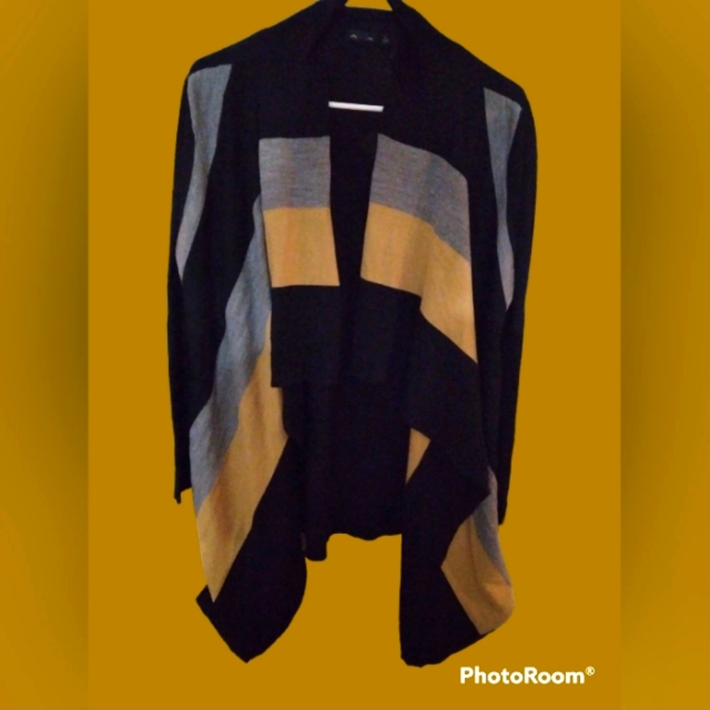 Color Blocked Cardigan